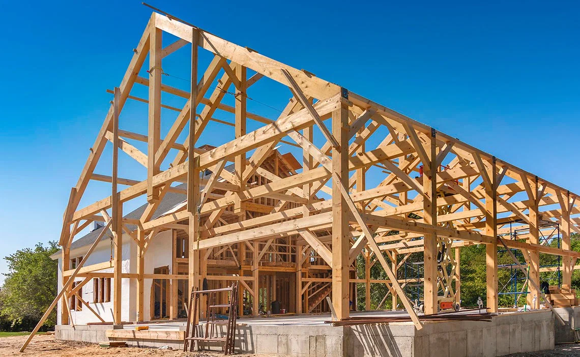 Framing construction work